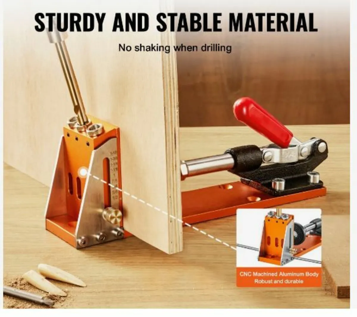 30 Pcs Pocket Hole Jig Kit - Image 2