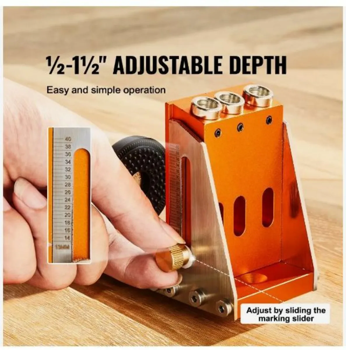 30 Pcs Pocket Hole Jig Kit - Image 3