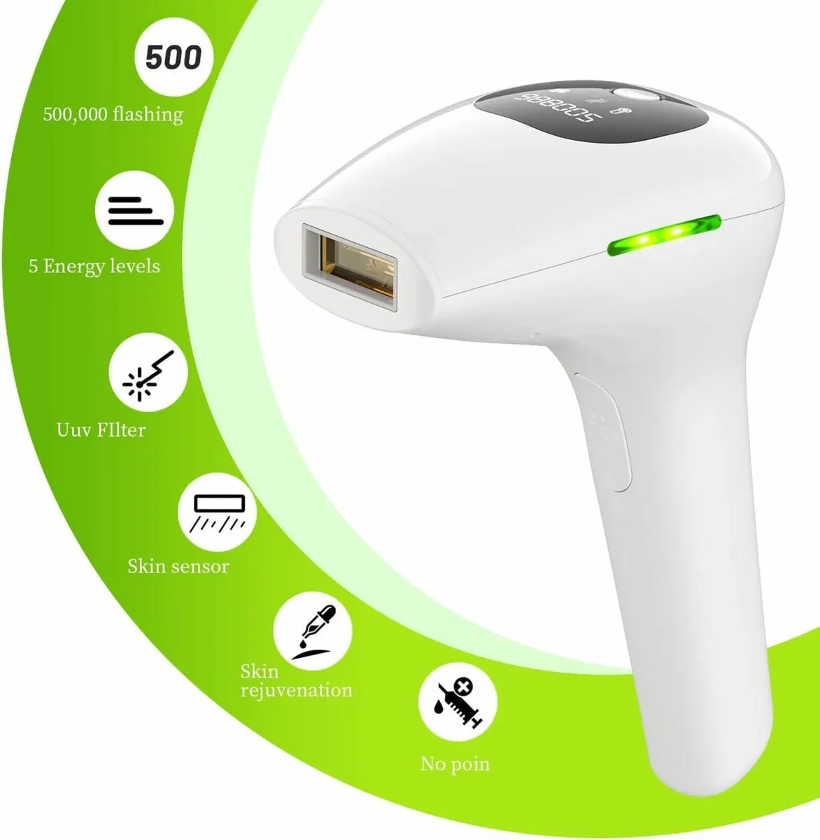 IPL Laser Hair Removal System for Face and Body - Image 1