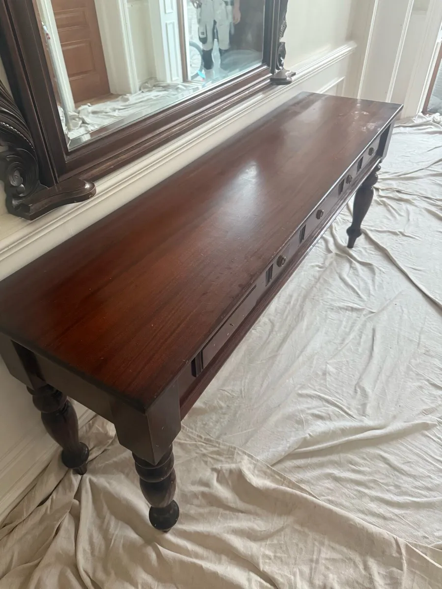 Hall Table and Mirror - Image 3