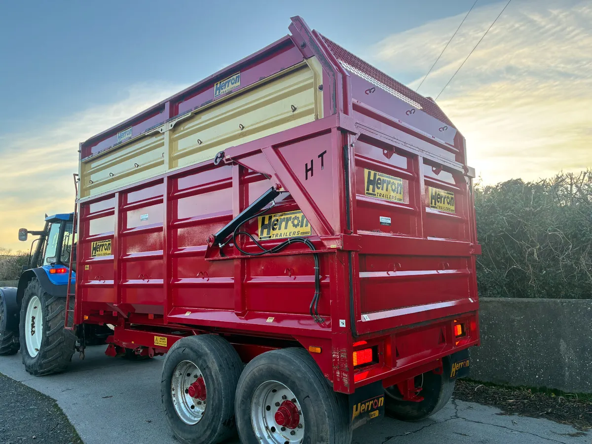 Herron 10.5 ton grain/silage trailer - Image 2