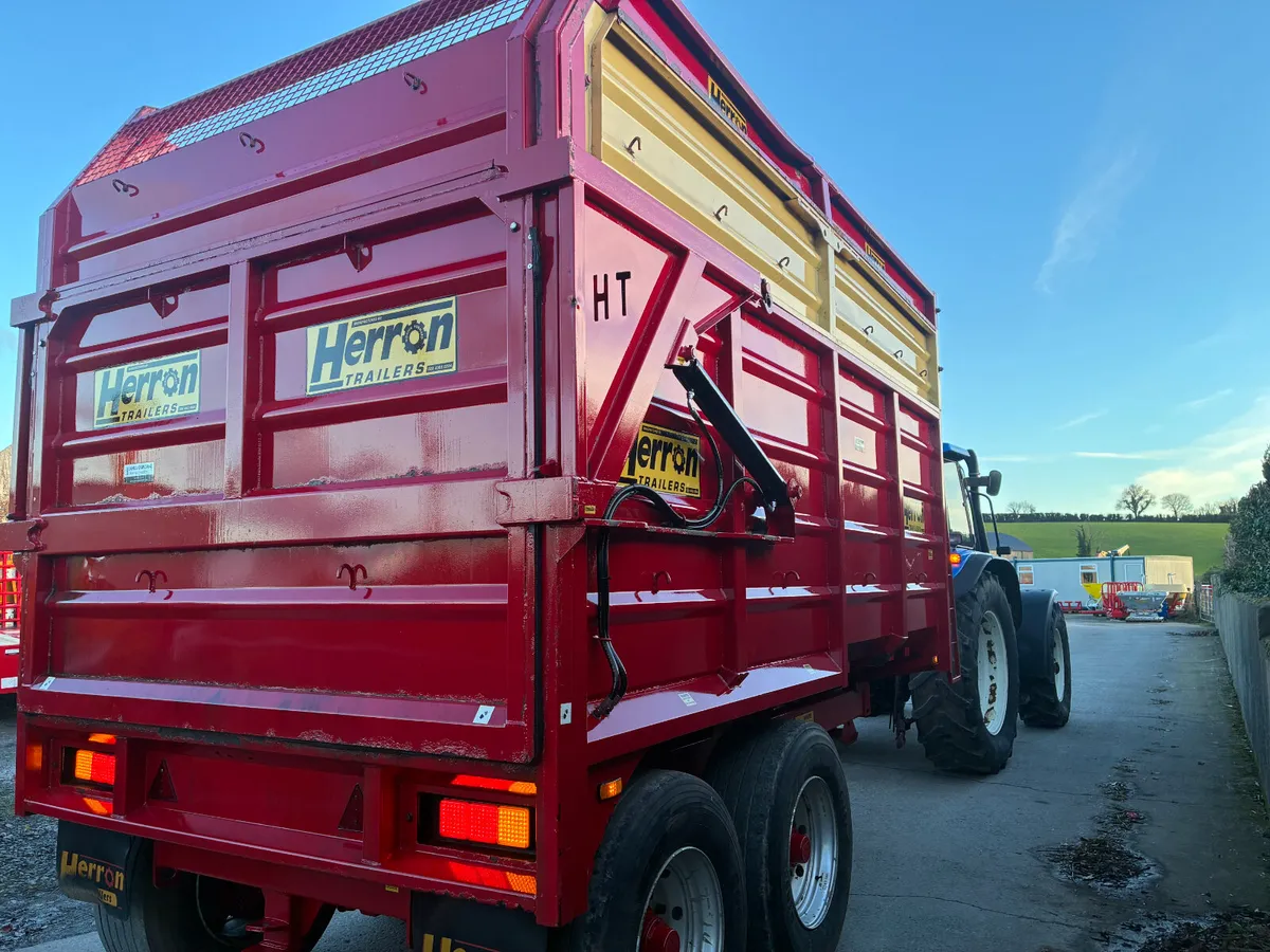 Herron 10.5 ton grain/silage trailer - Image 4