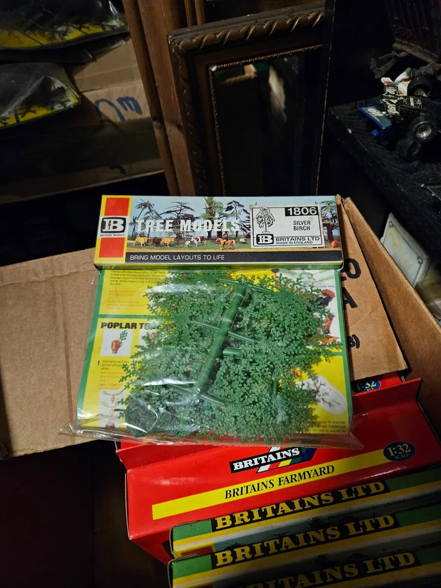 Vintage Britains Trees