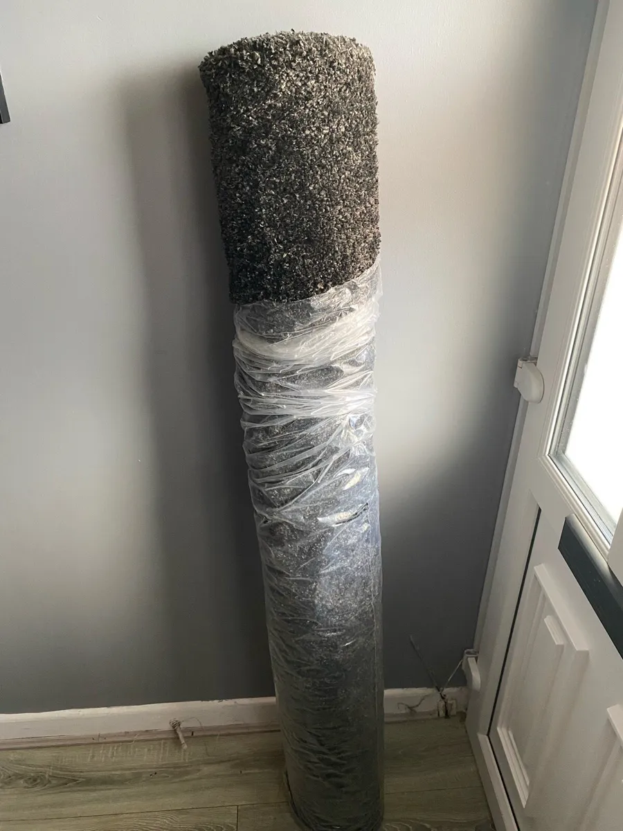 Brand New Large Charcoal Shaggy Rug 160/230 - Image 2