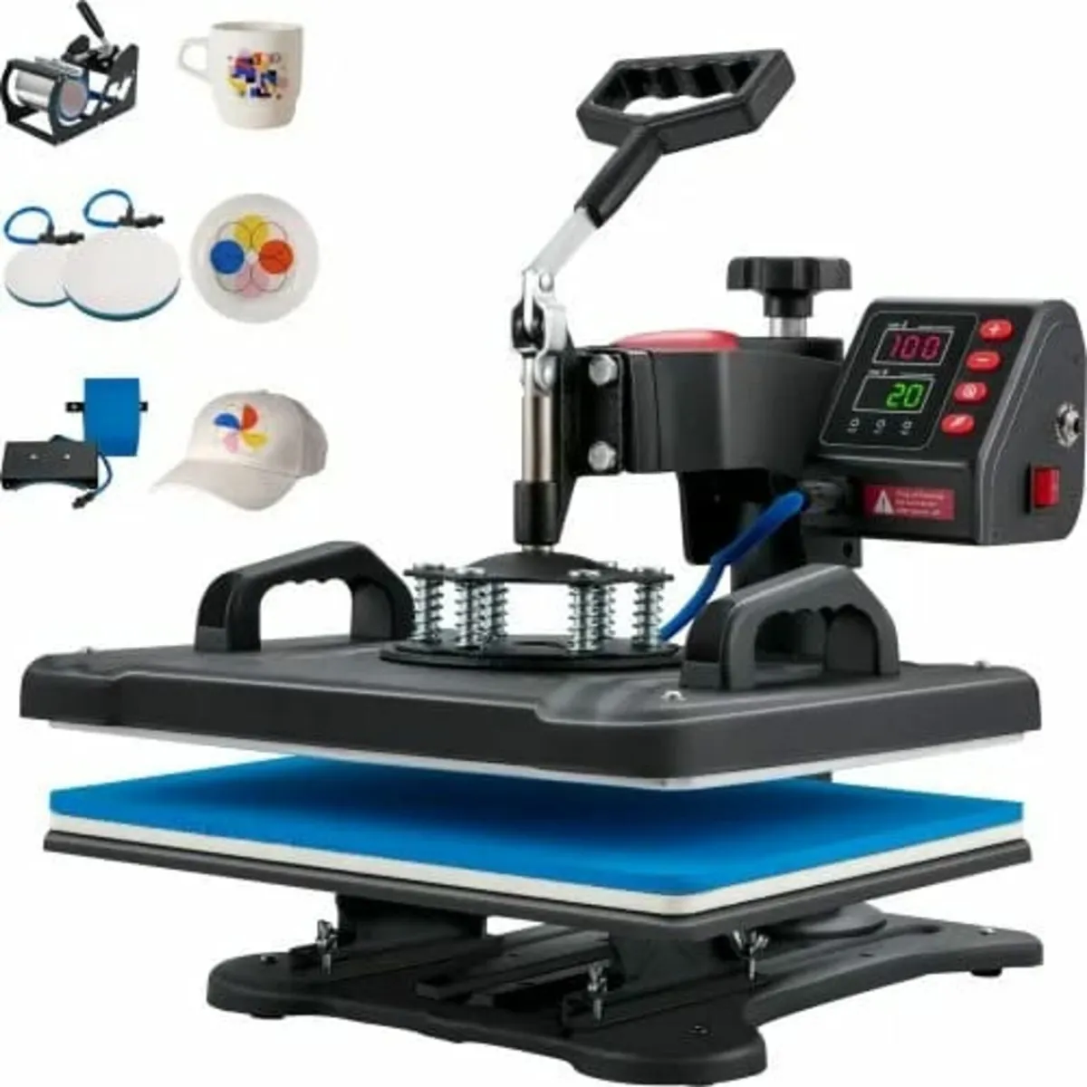 Heat Press, 5 in 1 Heat Press Machine Machine 30.4 - Image 1