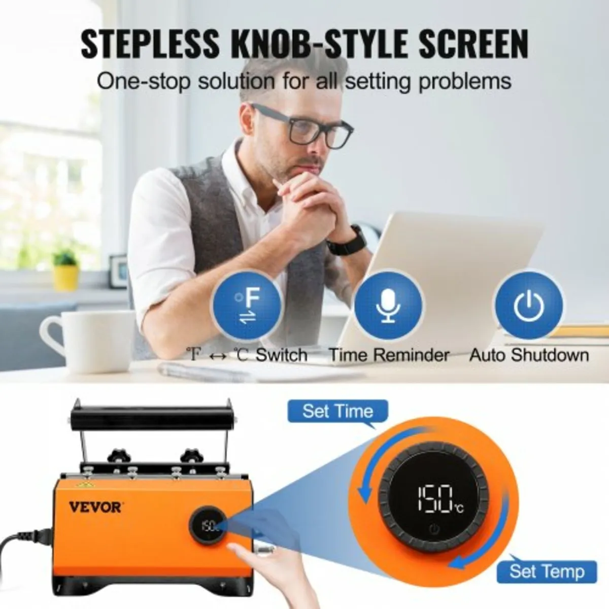 Mug Heat Press, 850.5 g Tumbler Heat Press Machine - Image 4