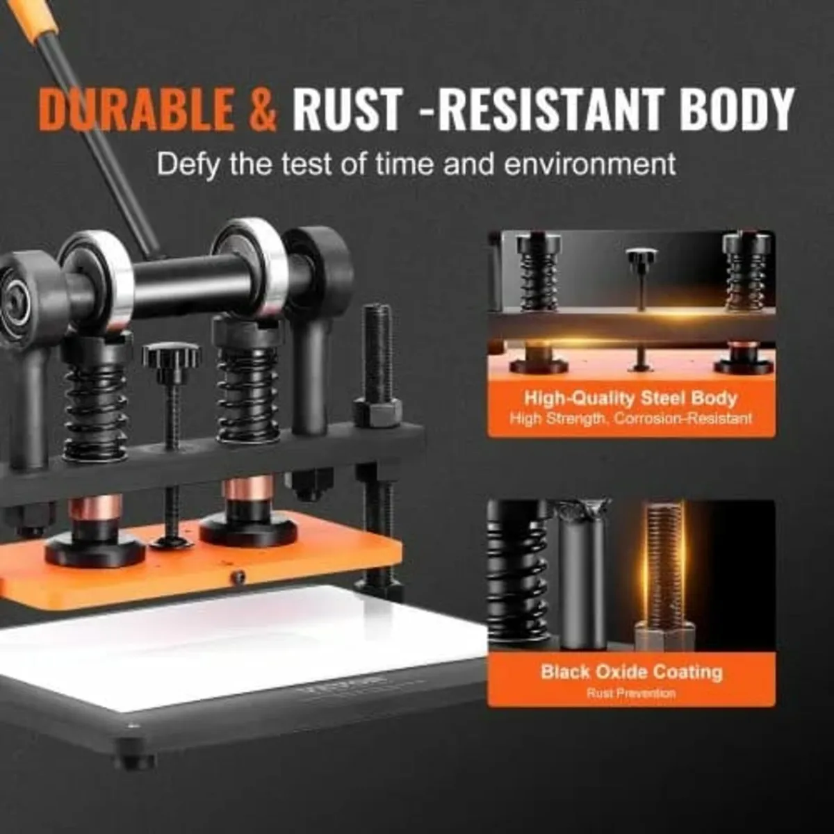 Leather Cutting Machine, 11 x 5.5 in Embossing Pla - Image 3