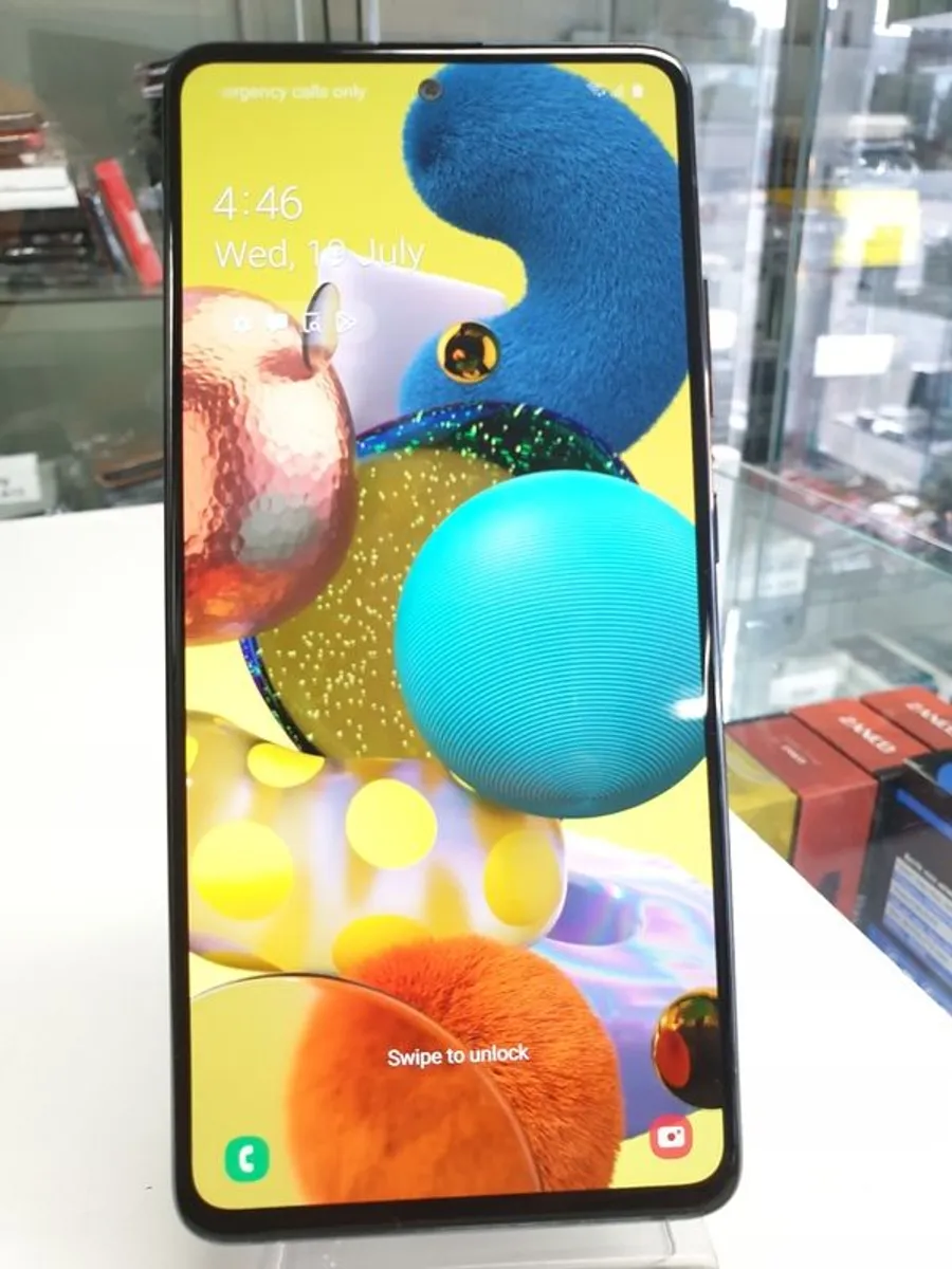 Samsung Galaxy A51 - 128GB - Black - Dual Sim (Factory Unlocked) - Image 1