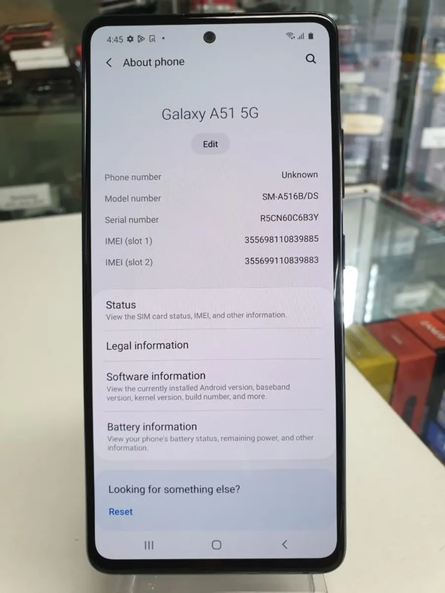 Samsung Galaxy A51 - 128GB - Black - Dual Sim (Factory Unlocked) - Image 2