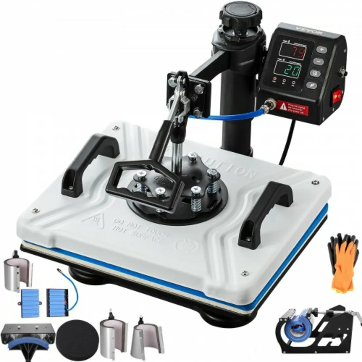 Heat Press 30.5x38.1 cm 10 In 1 Heat Press 1000W H - Image 1