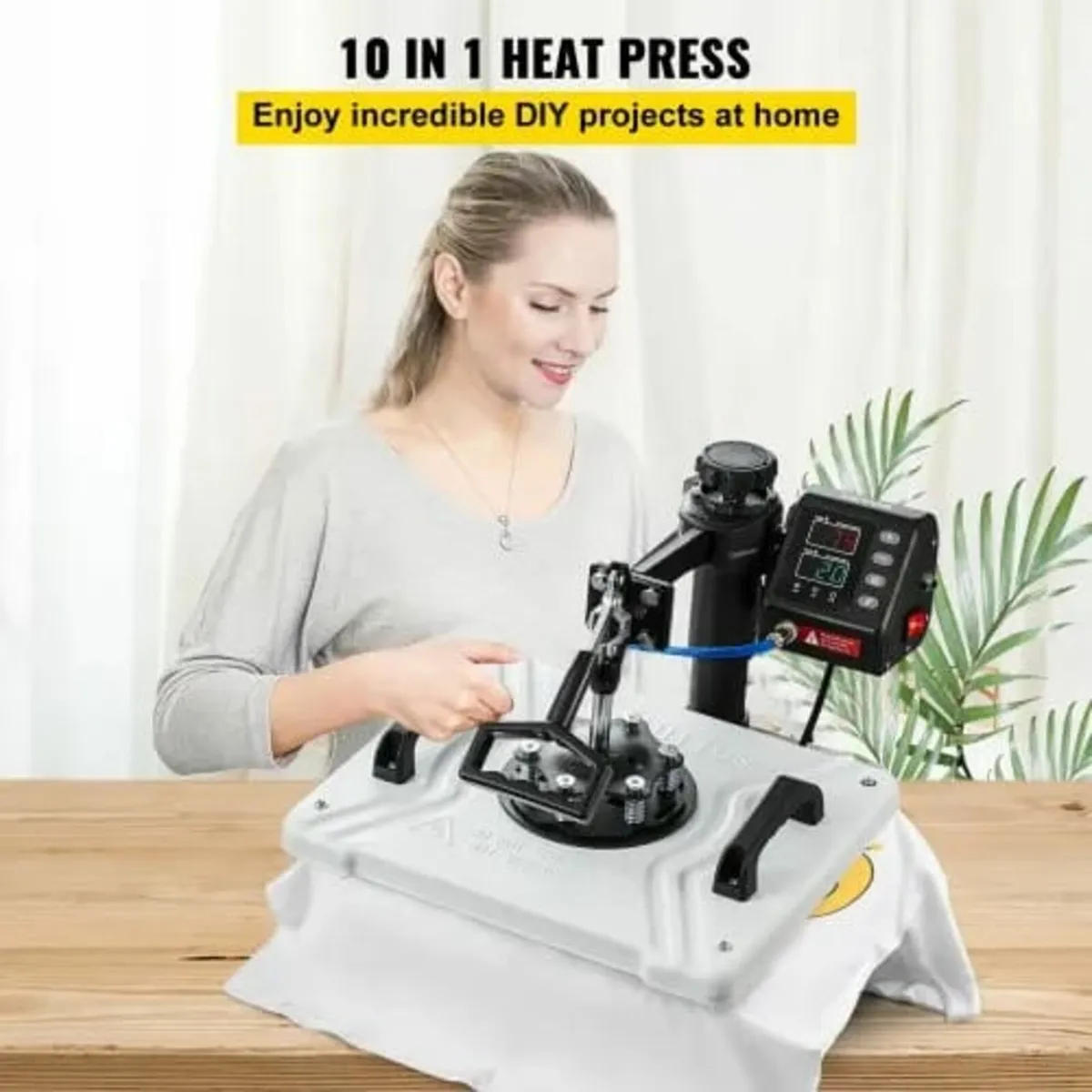 Heat Press 30.5x38.1 cm 10 In 1 Heat Press 1000W H - Image 3