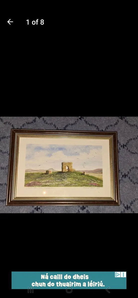 Michael  Mann Insch Artist Signed Print
