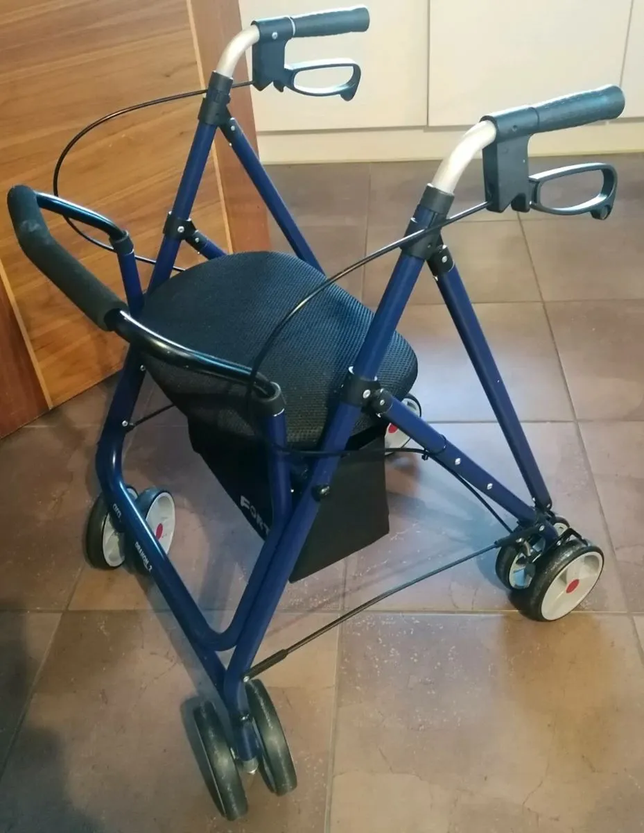 Rollator Walker with Seat - Image 1