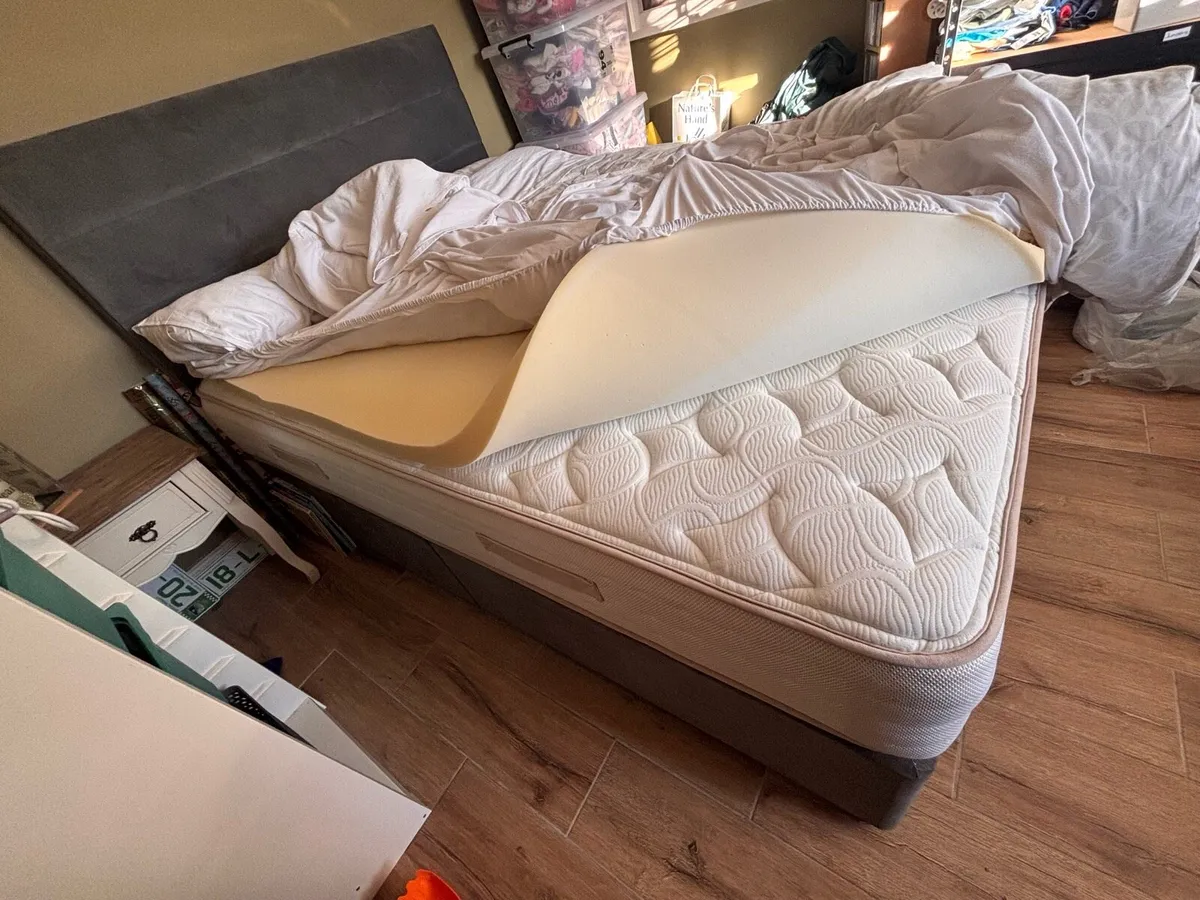 King Size Bed & Matress Sold Pending Collection - Image 2