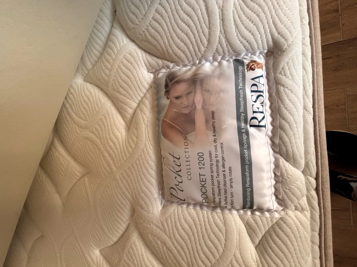 King Size Bed & Matress Sold Pending Collection - Image 3