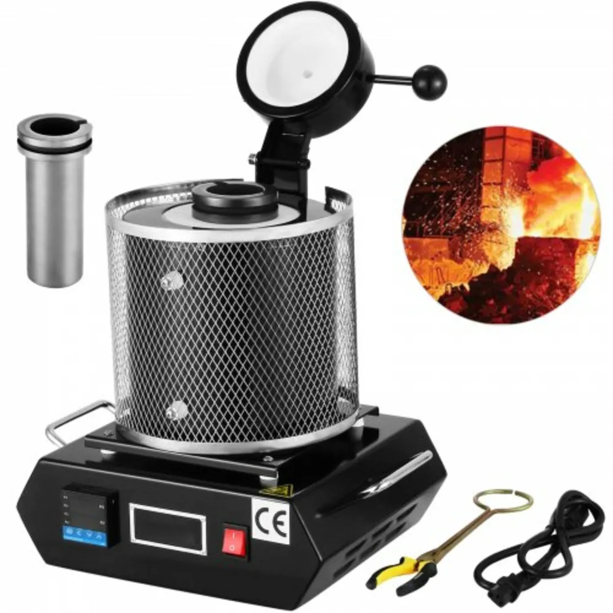 3KG Gold Melting Furnace 2100W Digital Melting Fur - Image 1