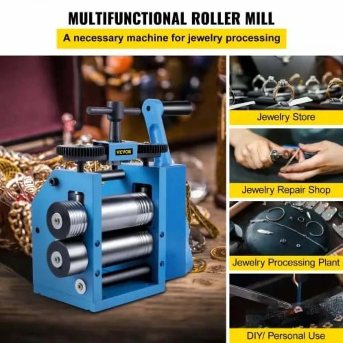 Rolling Mills 3"/76mm Jewelry Rolling Mill Machine - Image 3