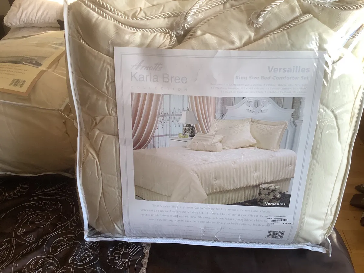 Karla Bree bed comforter set.