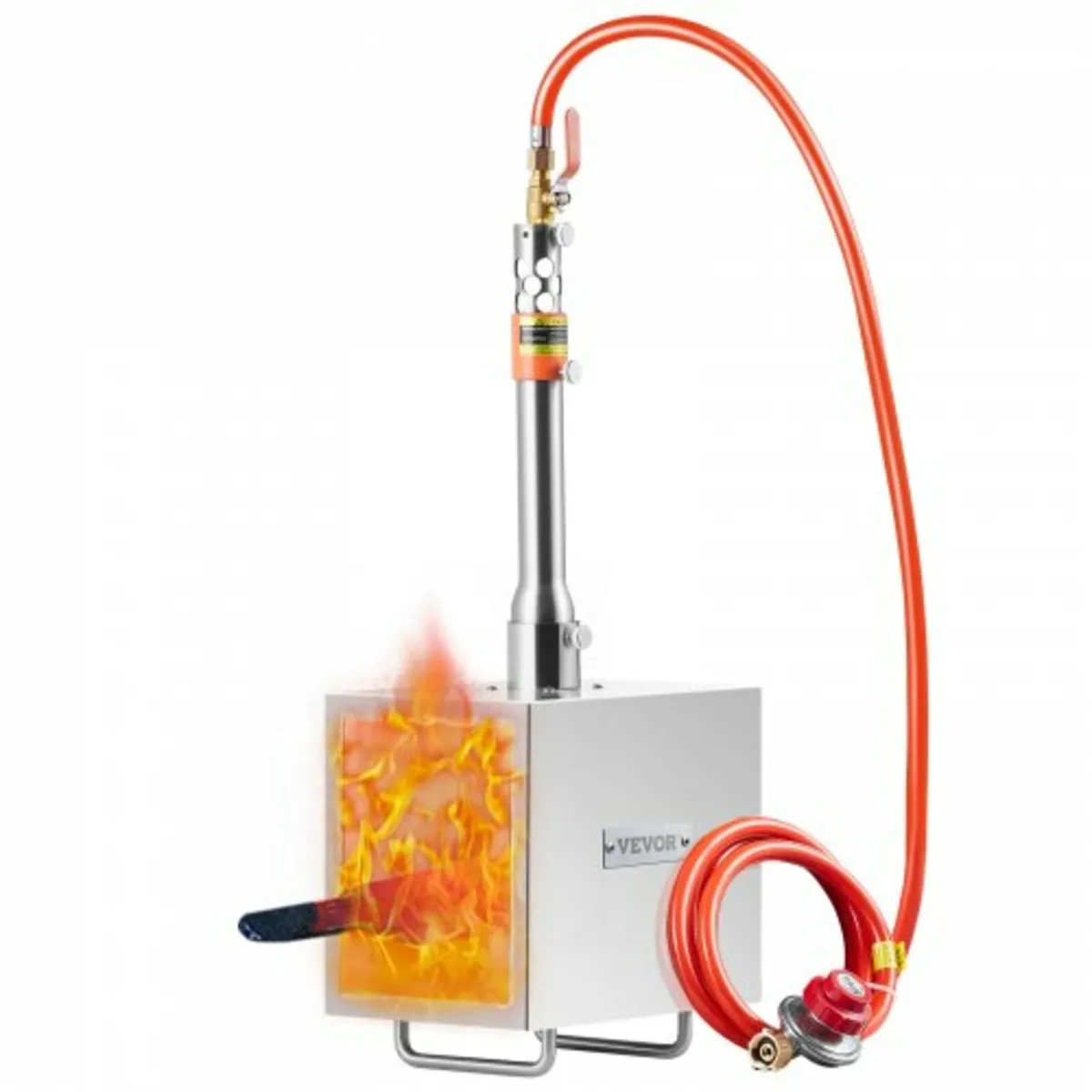 Portable Propane Forge, 1 Burner Farrier Forge, 26 - Image 1