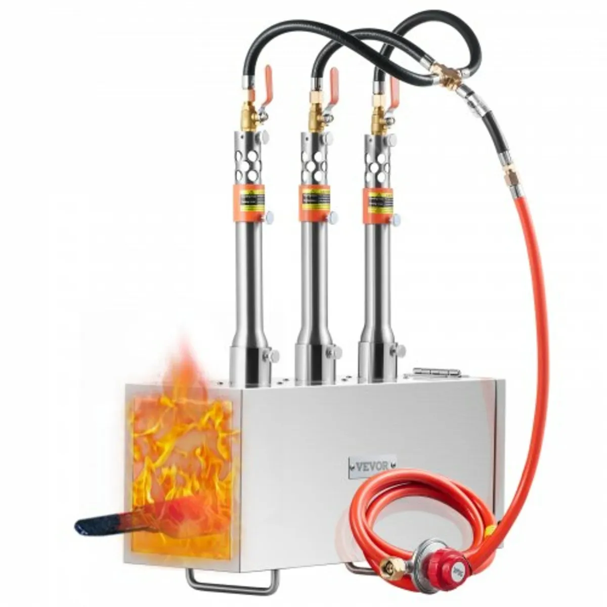 3 Burner Farrier Forge, 2600℉ Tool and Knife Makin - Image 1