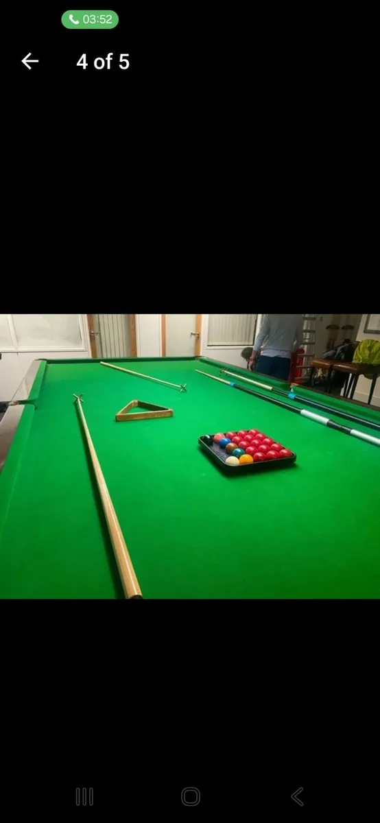 Riley professional snooker table - Image 1