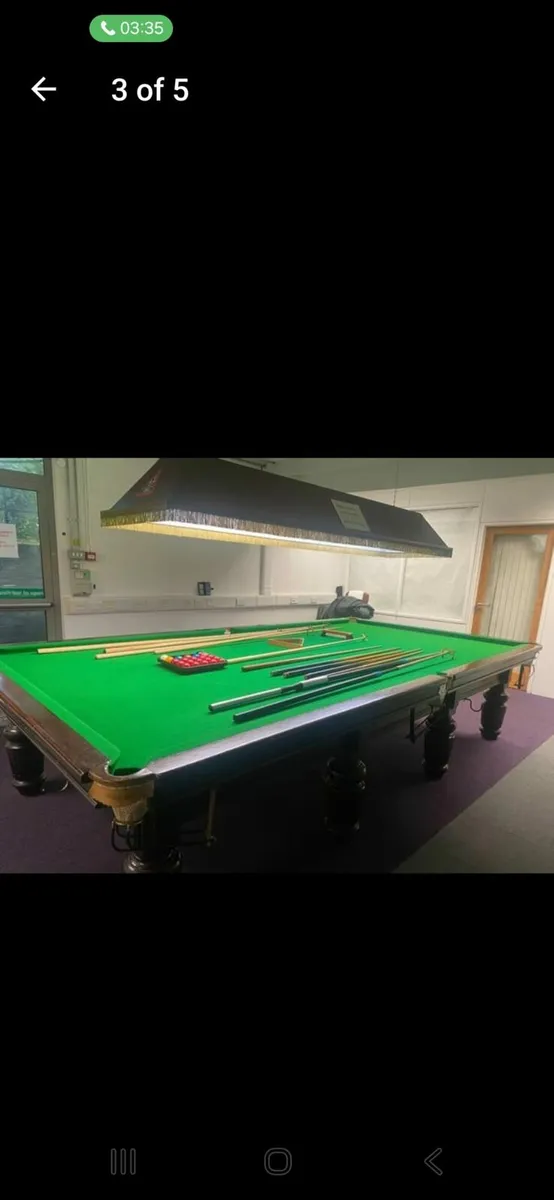 Riley professional snooker table - Image 3