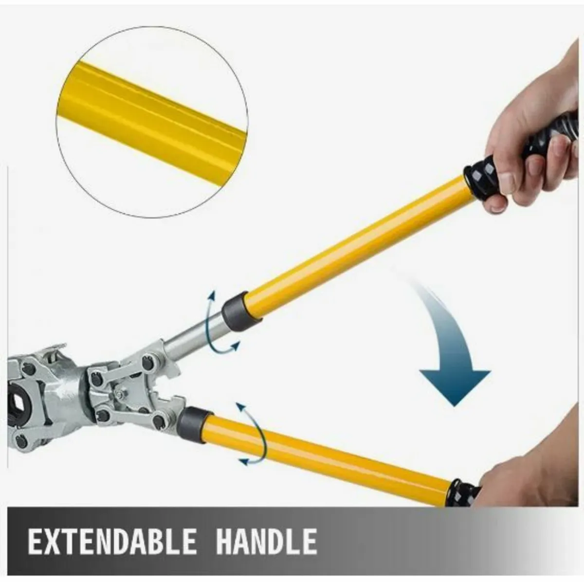 Pipe Crimping Pliers Hand Pressing Kit - Image 2