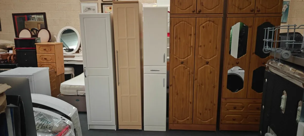 White Bathroom Cabinet - Image 1