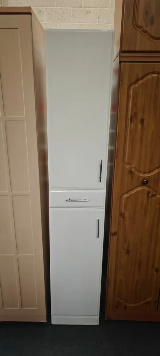 White Bathroom Cabinet - Image 2