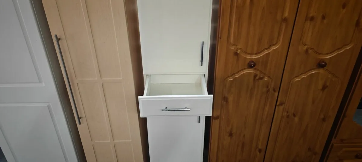 White Bathroom Cabinet - Image 3