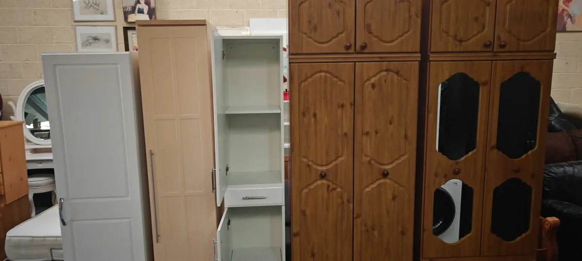 White Bathroom Cabinet - Image 4