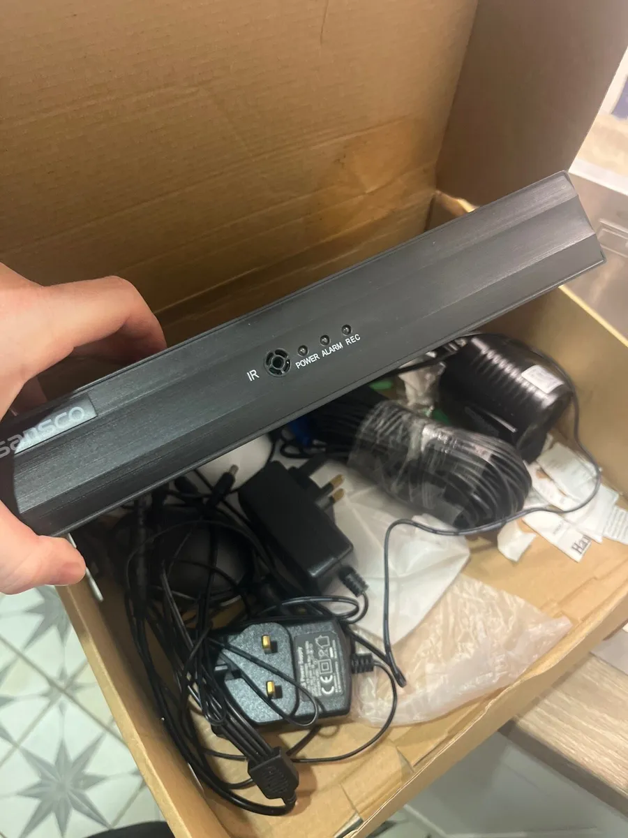 Sanco security cameras with 1TB Hard drive