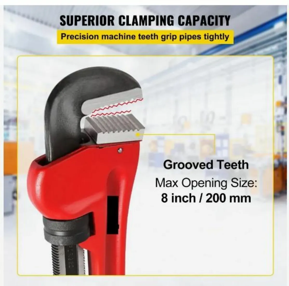 Pipe Wrench, 51 inch - Image 3