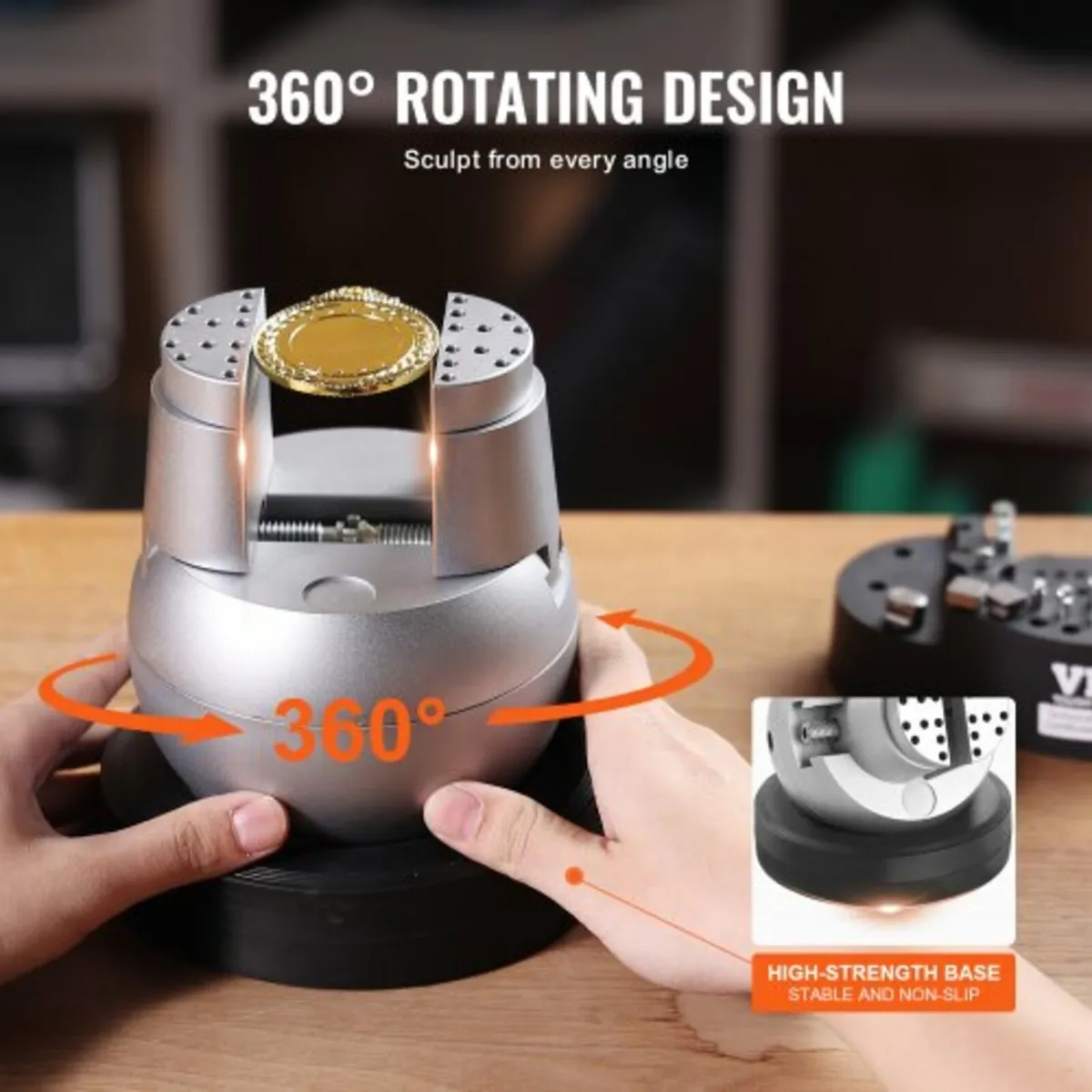 13 cm Engraving Setting Tool, 360° Rotation Engrav - Image 4