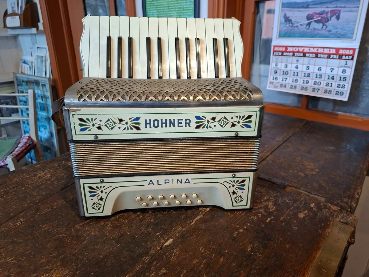 HOHNER ALPINA ACCORDIAN - Image 1