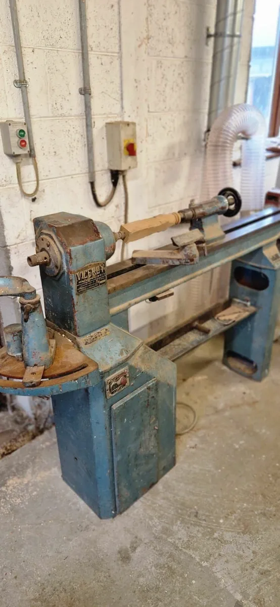VICEROY 3 phase wood lathe - Image 1