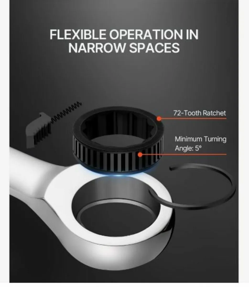 Combination Wrench Set, 30-Piece - Image 4