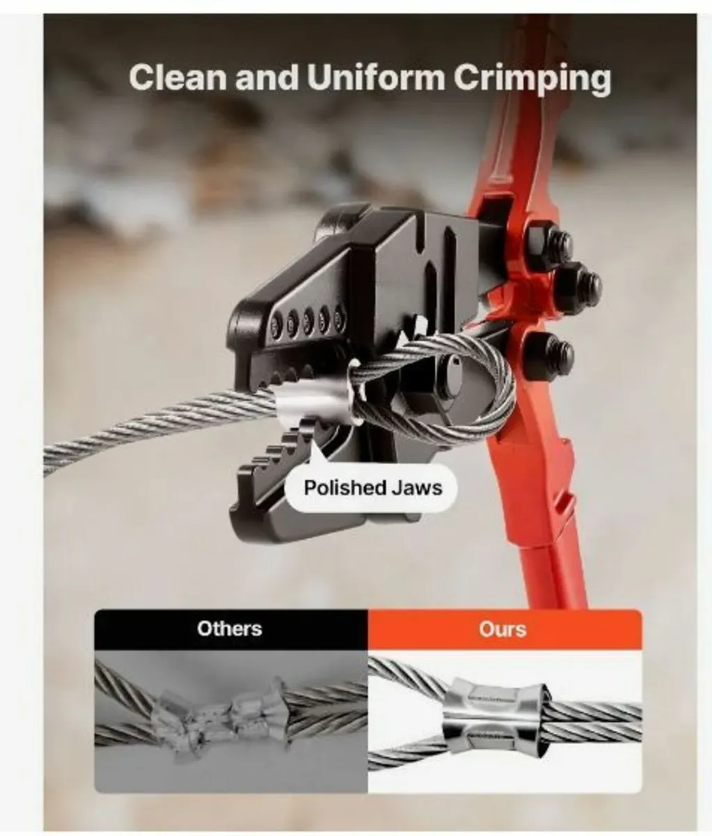 24 Inch Hand Swager Crimper - Image 3