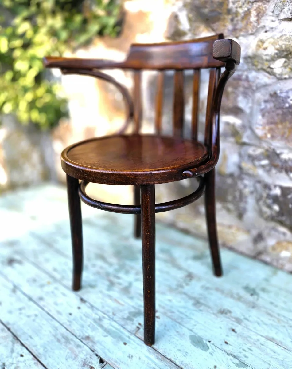 Antique Bentwood Armchair- Circa 1920s - Image 2