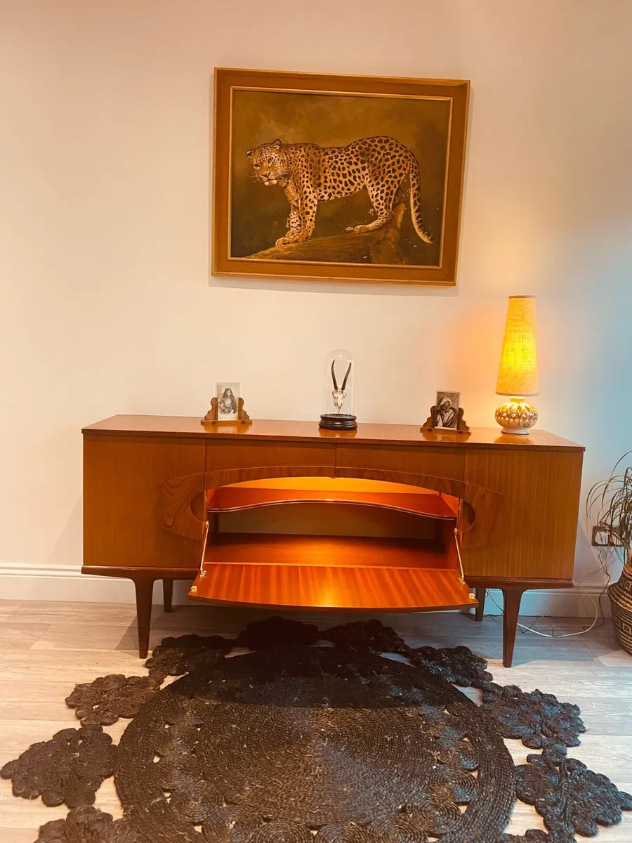 Mid Century Sideboard Drinks Cabinet - Image 2