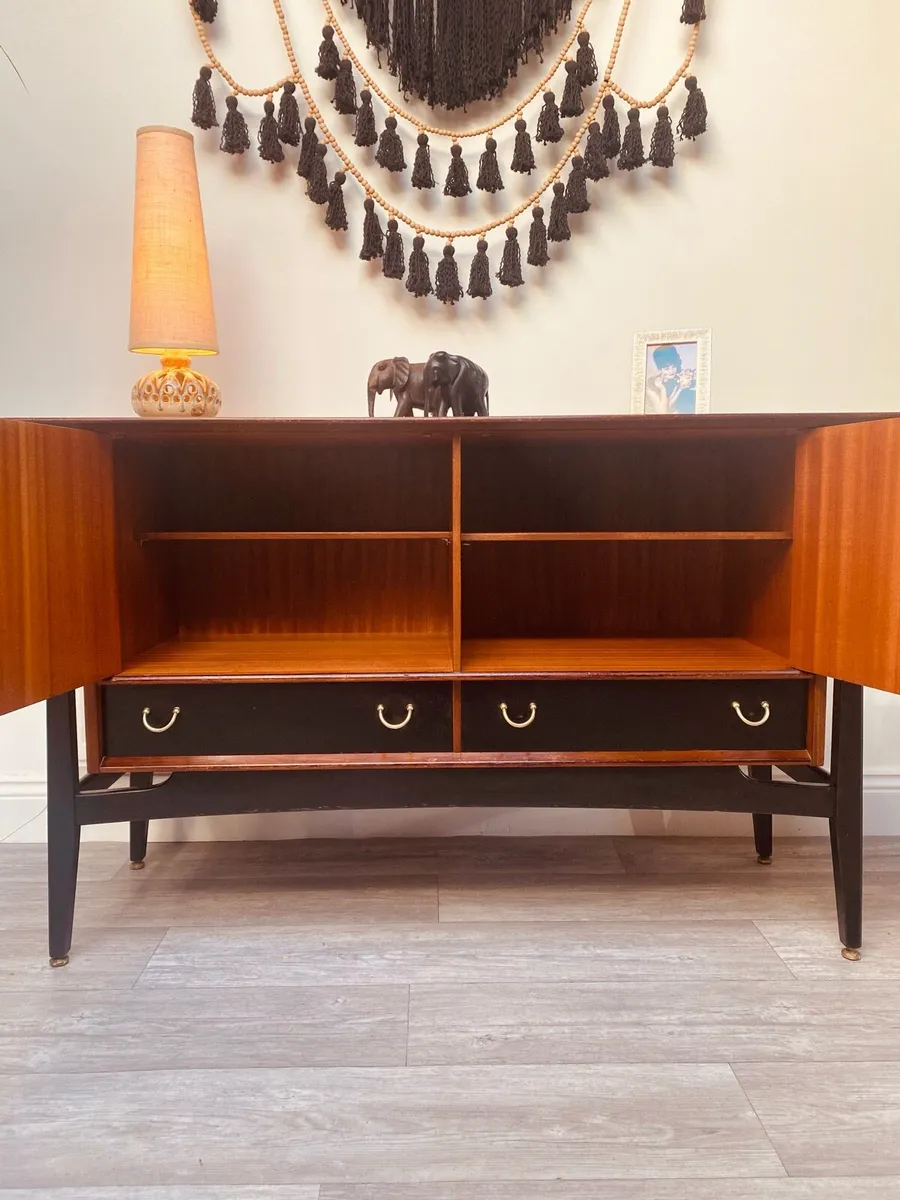 Mid Century GPlan Sideboard Drinks Cabinet - Image 2