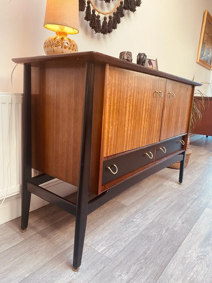 Mid Century GPlan Sideboard Drinks Cabinet - Image 3