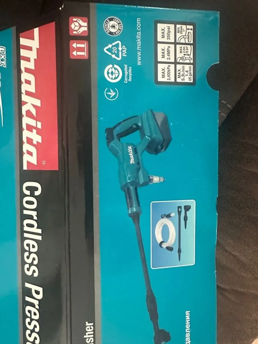 high pressure washer