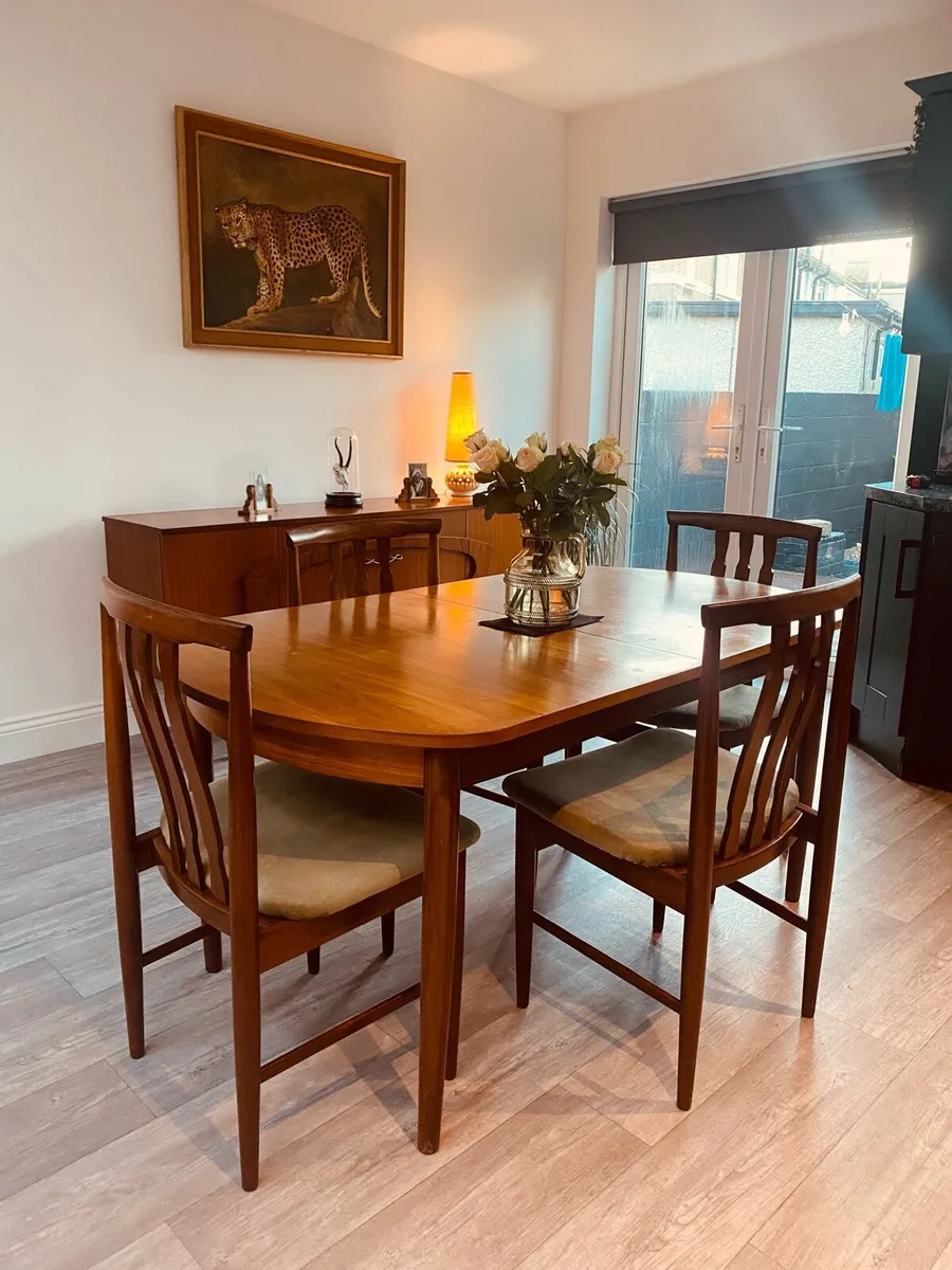 Mid Century Dining Chairs x 6 - Image 4