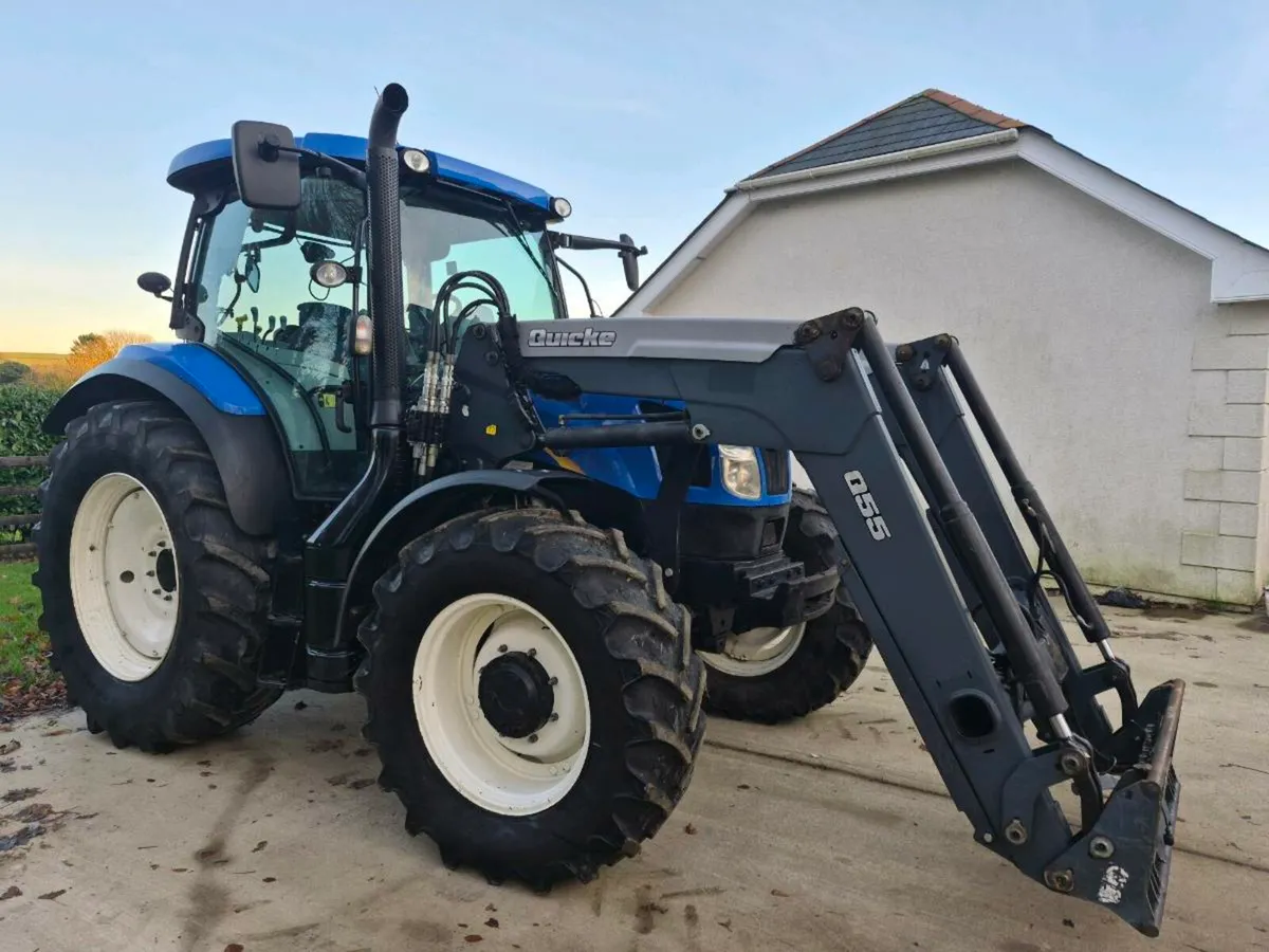 s o l d      New Holland T6.150 quicke Q55 2016 - Image 1