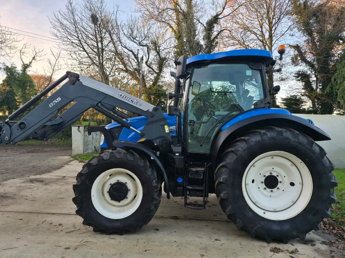 s o l d      New Holland T6.150 quicke Q55 2016 - Image 4