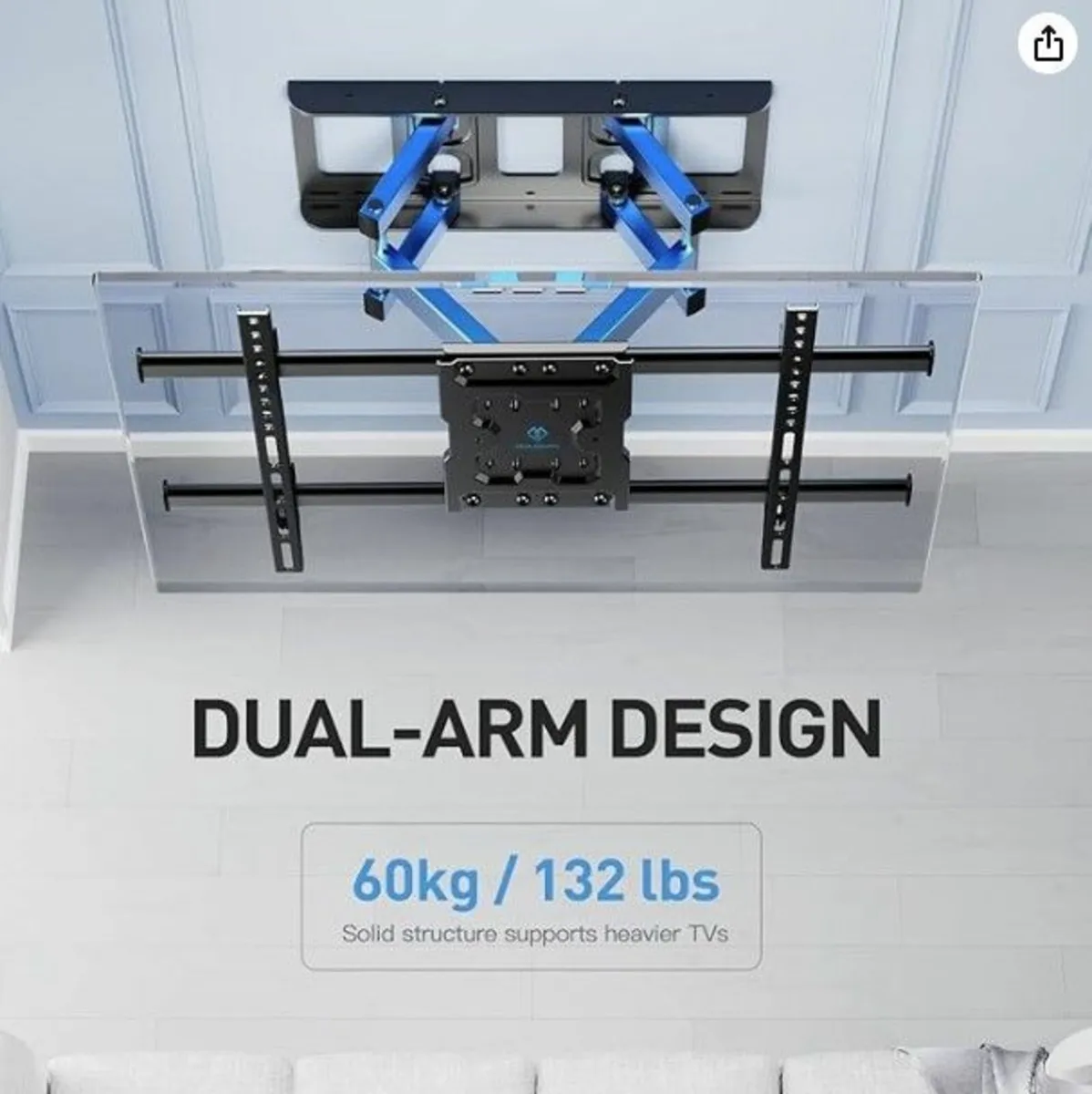 TV Wall Bracket for 37-85 Inch TVs up to 60kg - Image 3
