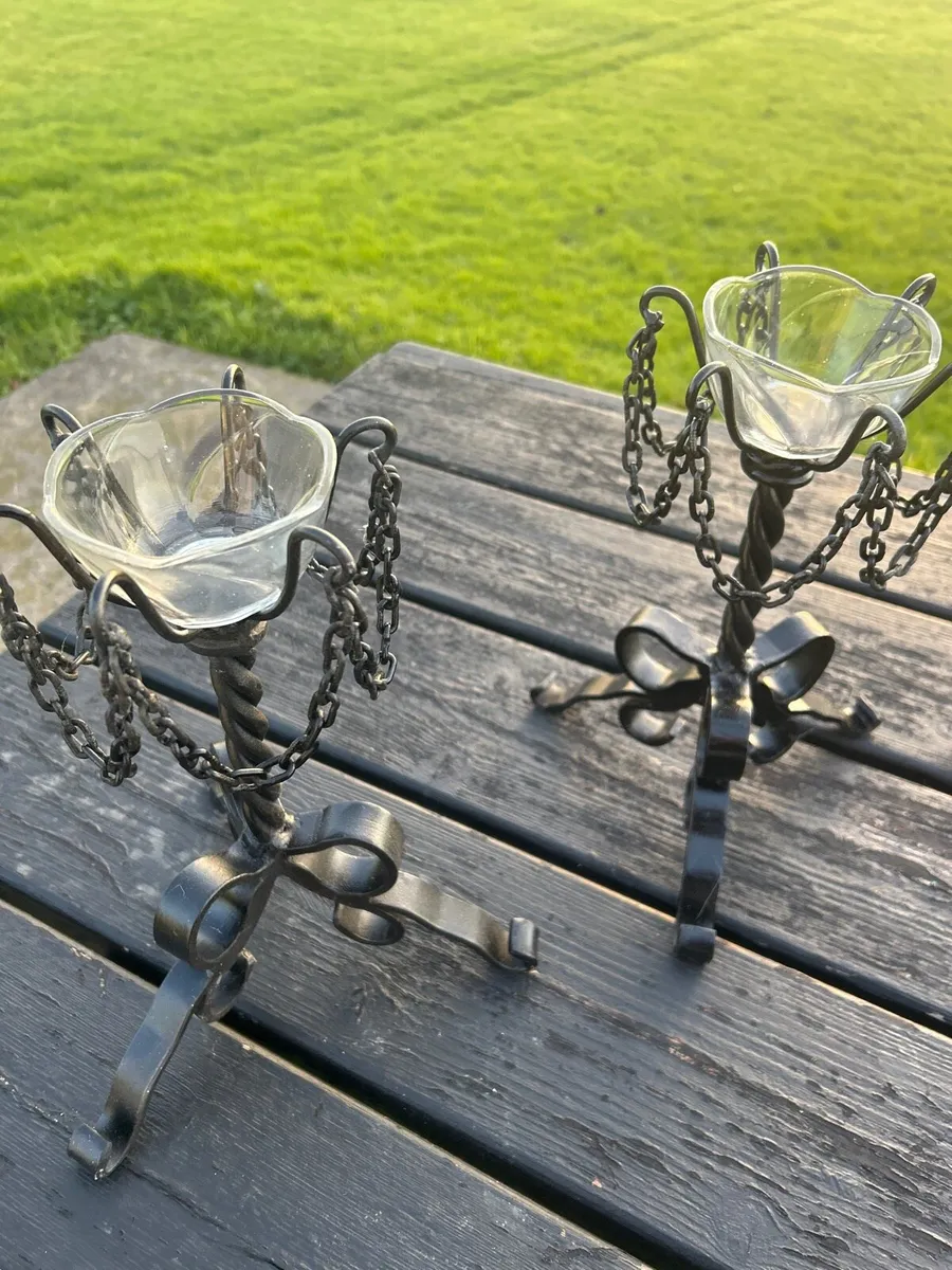 2 candle holders - Image 4