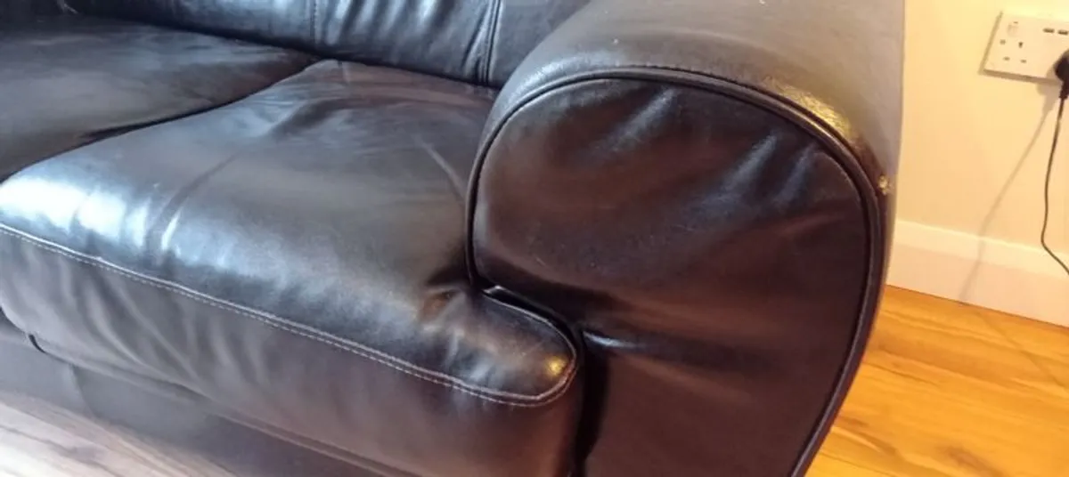Leather Sofa - Image 2