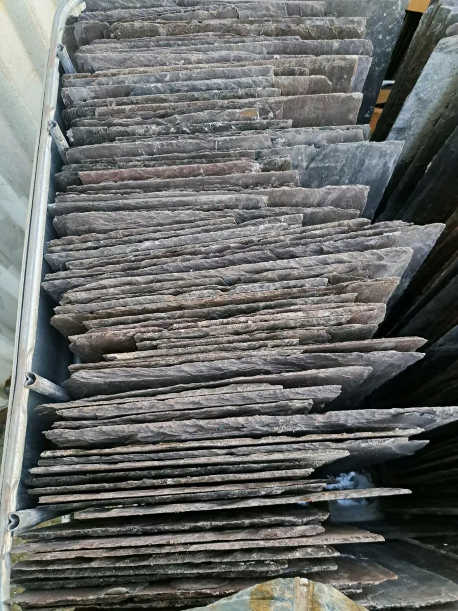 JOBLOT 130 qty 30 inch Random Bangor Blue Slates - Image 1